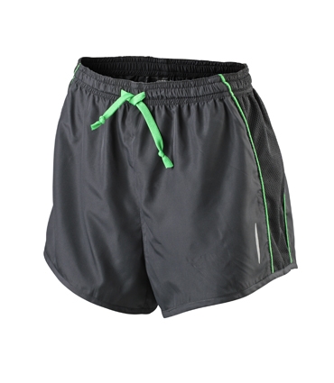 Sport Lauf Shorts - SPORTHOSE  Gr. S M L XL green, yellow, black