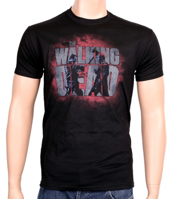 THE WALKING DEAD - T-Shirt - NEU Schwarz - Rot S M L XL XXL