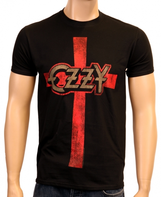 OZZY - CROSS - Ozzy Osbourne - NEU - T-SHIRT, Schwarz - S M L XL