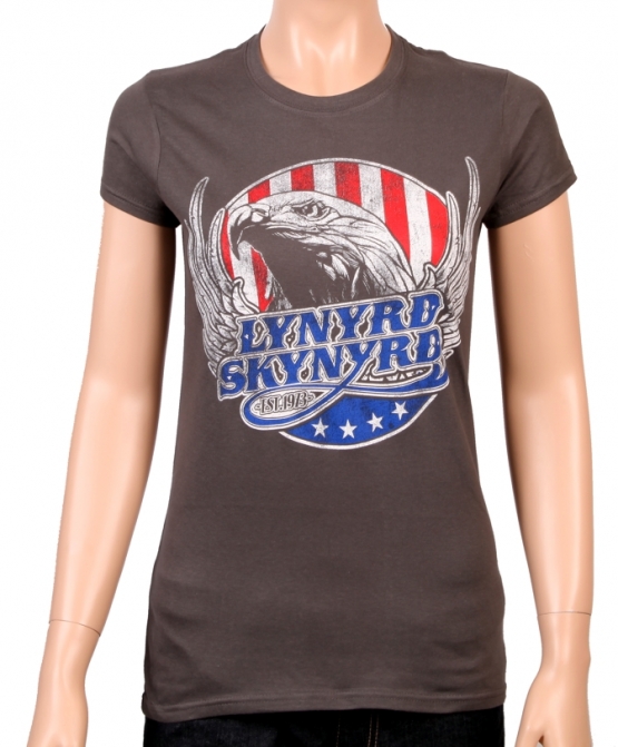 LYNYRD SKYNYRD est 1973 GIRLY GRAU - NEU - T-shirt grau - S M L 