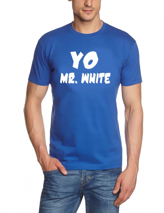 YO, Mr. White T-Shirt div. Farben S - XXXL