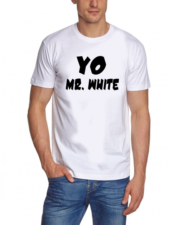 YO, Mr. White T-Shirt div. Farben S - XXXL