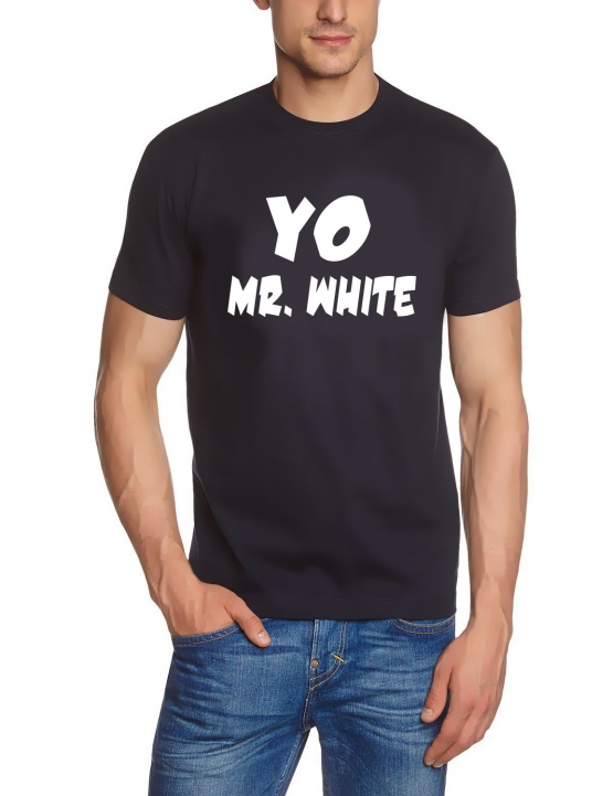 YO, Mr. White T-Shirt div. Farben S - XXXL