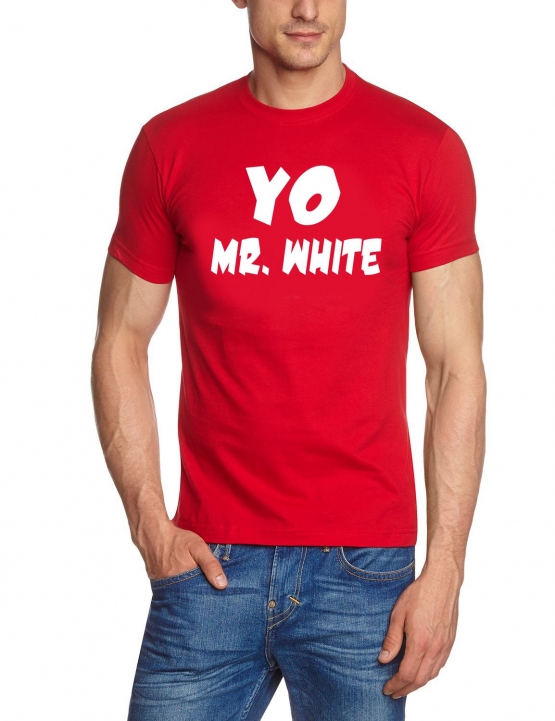 YO, Mr. White T-Shirt div. Farben S - XXXL