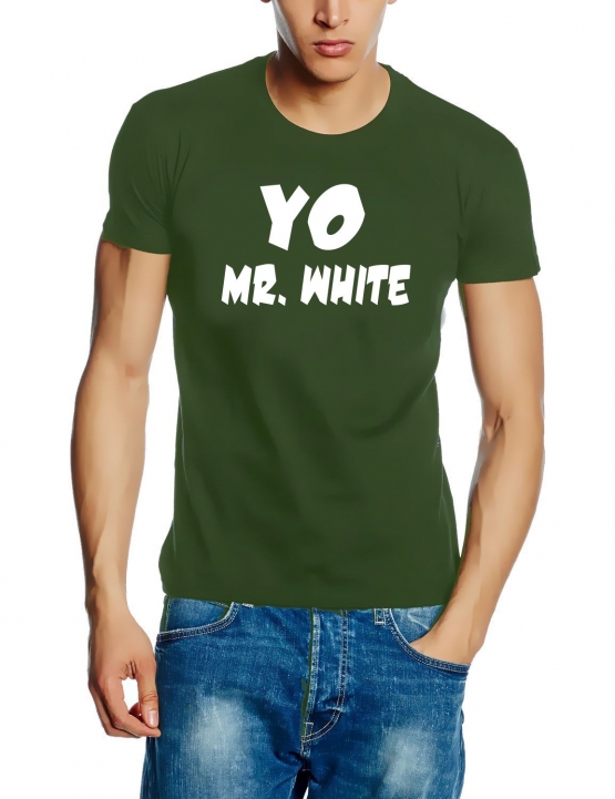 YO, Mr. White T-Shirt div. Farben S - XXXL