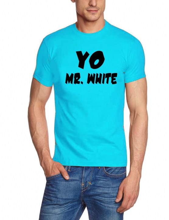 YO, Mr. White T-Shirt div. Farben S - XXXL