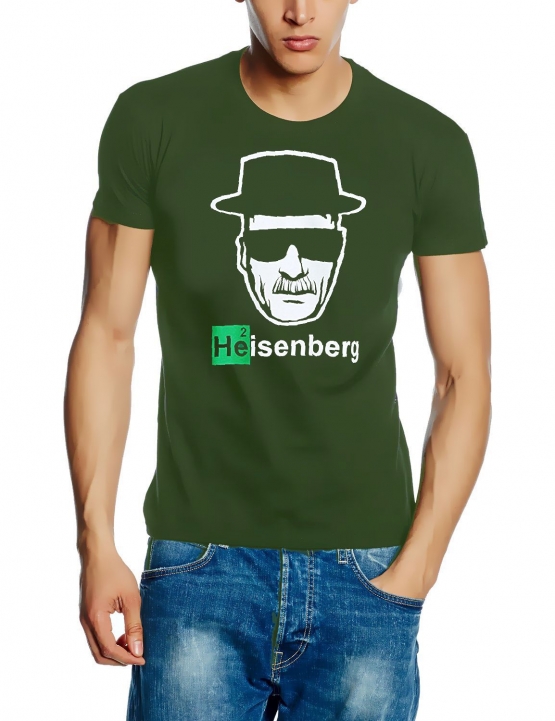 HEISENBERG HEAD LOGO T-Shirt div. Farben S M L XL 2XL 3XL 4XL 5X