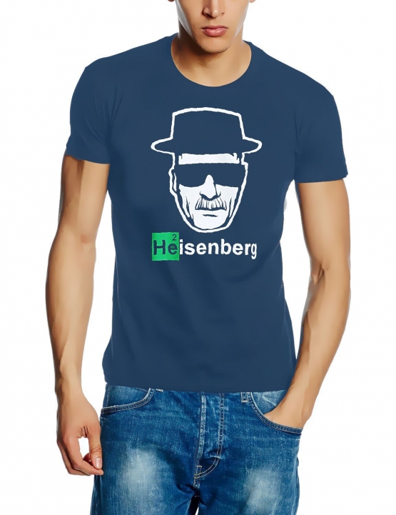 HEISENBERG HEAD LOGO T-Shirt div. Farben S M L XL 2XL 3XL 4XL 5X