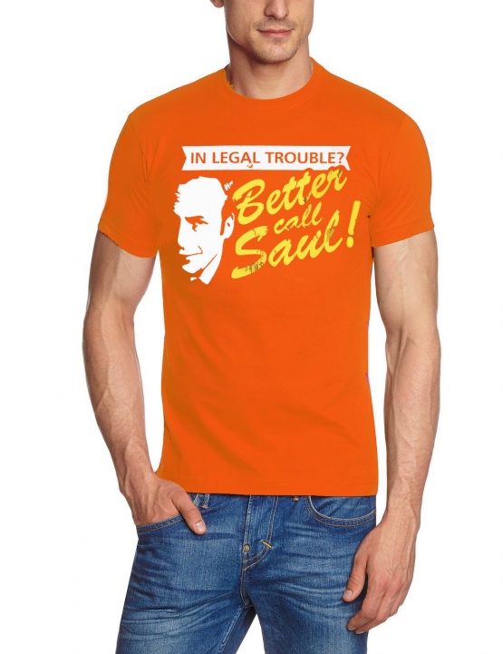 In legal troube ? Better call Saul ! Heisenberg T-Shirt div. Far