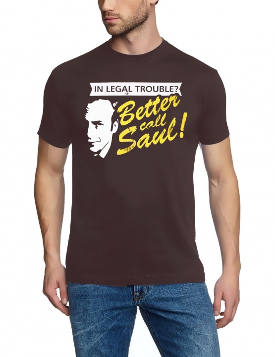 In legal troube ? Better call Saul ! Heisenberg T-Shirt div. Far