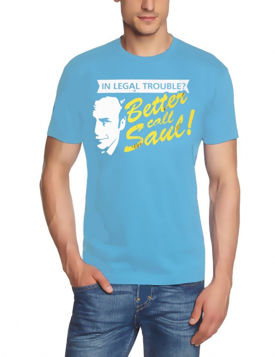 In legal troube ? Better call Saul ! Heisenberg T-Shirt div. Far