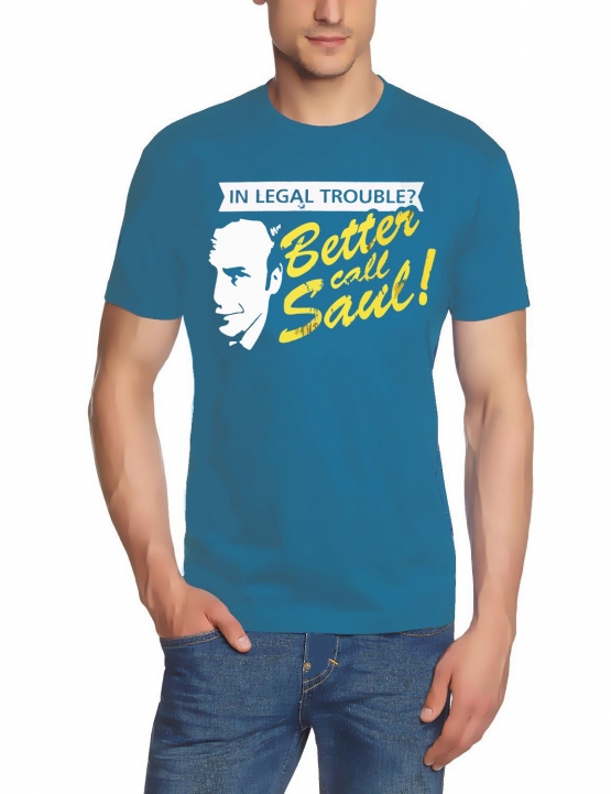 In legal troube ? Better call Saul ! Heisenberg T-Shirt div. Far