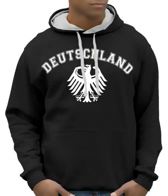 DEUTSCHLAND ADLER WM 2014 BRASILIEN Hoodie Sweatshirt mit Kapuze