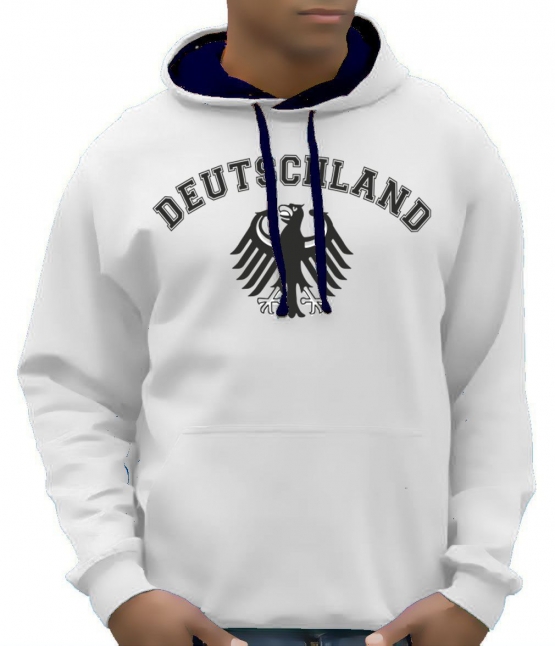 DEUTSCHLAND ADLER WM 2014 BRASILIEN Hoodie Sweatshirt mit Kapuze