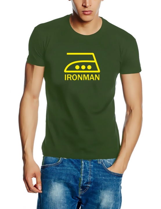 IRONMAN T-SHIRT - S M L XL 2XL 3XL 4XL 5XL