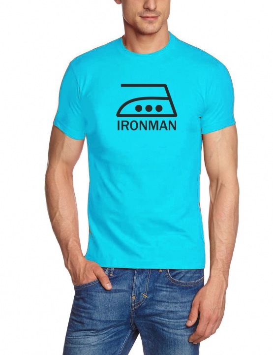 IRONMAN T-SHIRT - S M L XL 2XL 3XL 4XL 5XL