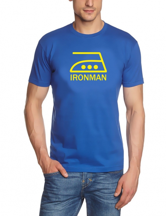 IRONMAN T-SHIRT - S M L XL 2XL 3XL 4XL 5XL