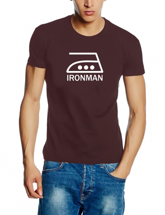 IRONMAN T-SHIRT - S M L XL 2XL 3XL 4XL 5XL