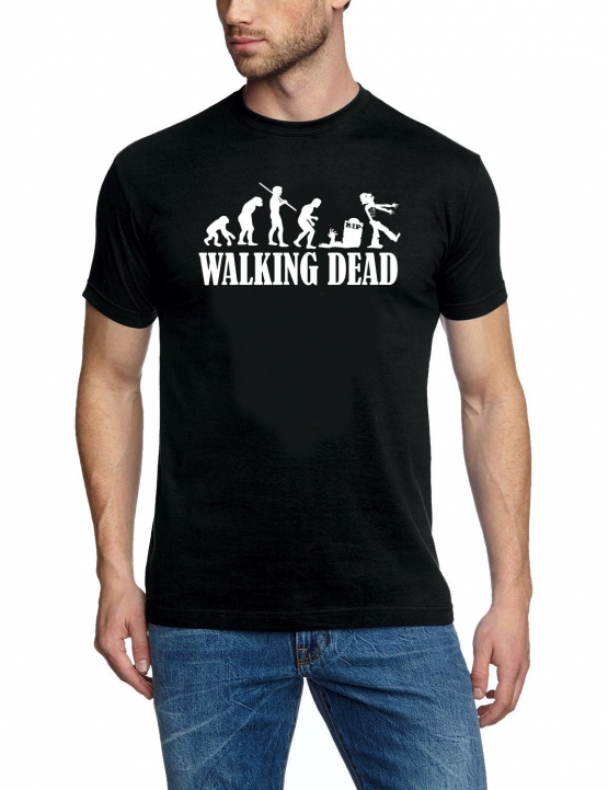 WALKING DEAD EVOLUTION ZOMBIE T-Shirt div. Farben S M L XL 2XL 3