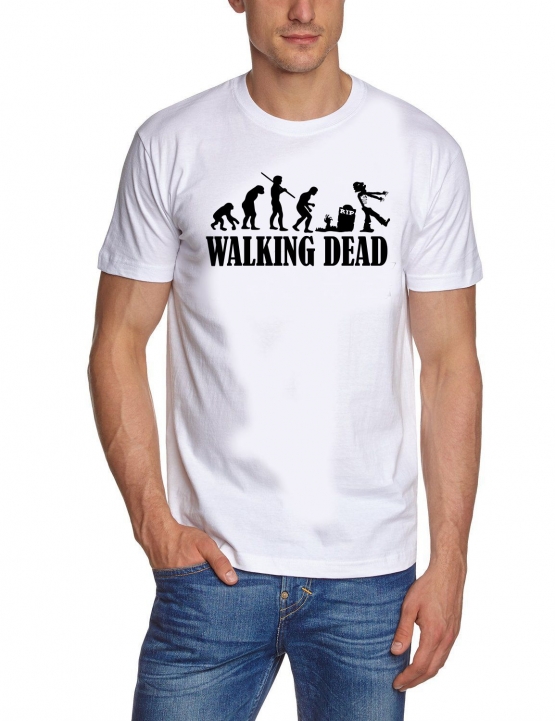 WALKING DEAD EVOLUTION ZOMBIE T-Shirt div. Farben S M L XL 2XL 3