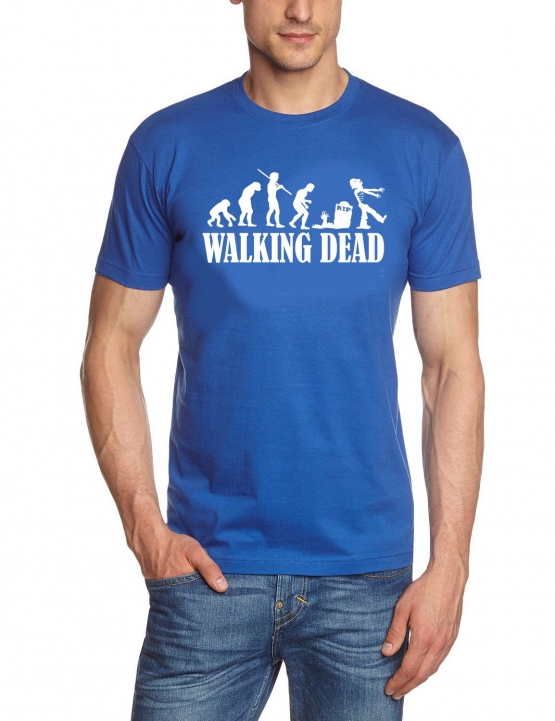 WALKING DEAD EVOLUTION ZOMBIE T-Shirt div. Farben S M L XL 2XL 3