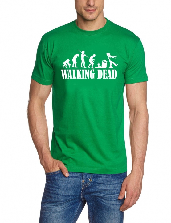 WALKING DEAD EVOLUTION ZOMBIE T-Shirt div. Farben S M L XL 2XL 3