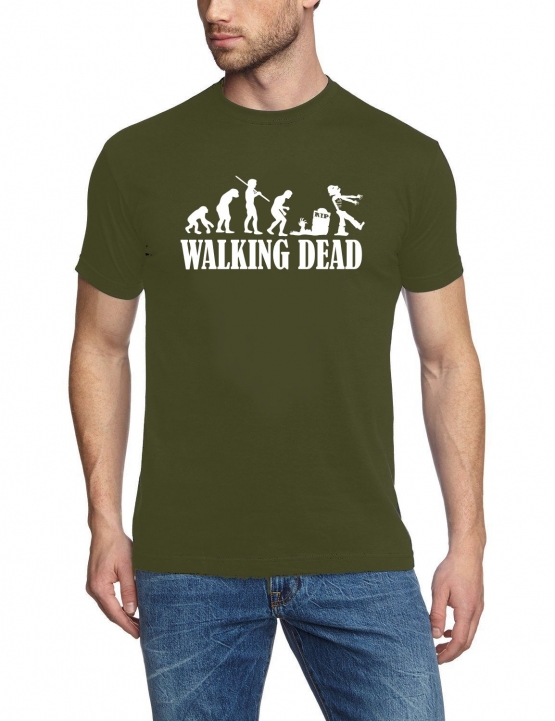 WALKING DEAD EVOLUTION ZOMBIE T-Shirt div. Farben S M L XL 2XL 3