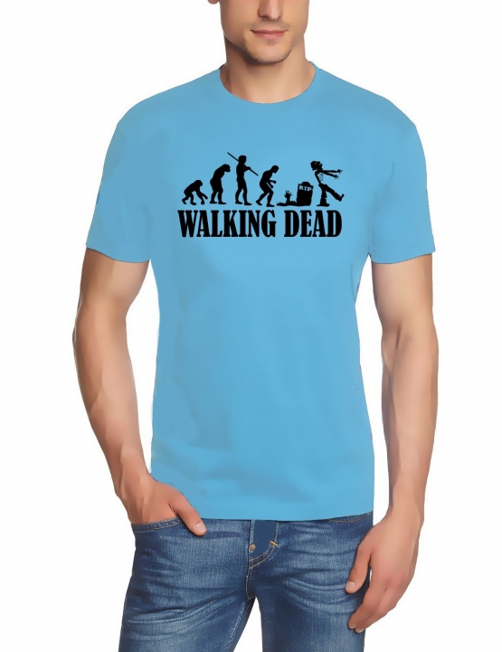 WALKING DEAD EVOLUTION ZOMBIE T-Shirt div. Farben S M L XL 2XL 3