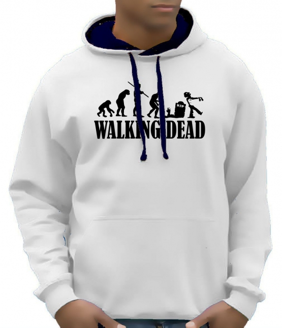 Walking dead - Zombie evolution - Hoodie Sweatshirt mit Kapuze H