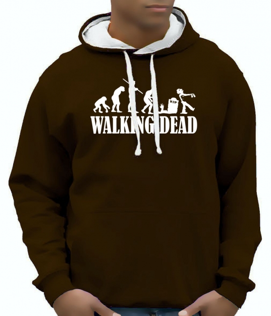 Walking dead - Zombie evolution - Hoodie Sweatshirt mit Kapuze H