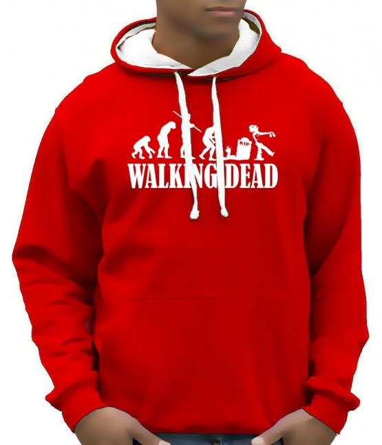 Walking dead - Zombie evolution - Hoodie Sweatshirt mit Kapuze H