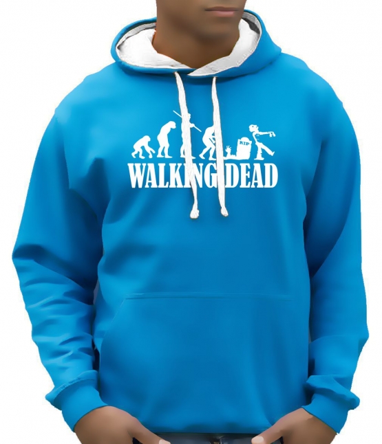 Walking dead - Zombie evolution - Hoodie Sweatshirt mit Kapuze H