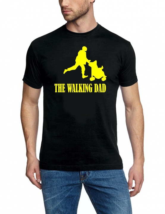 WALKING DAD T-Shirt div. Farben S M L XL 2XL 3XL 4XL 5XL