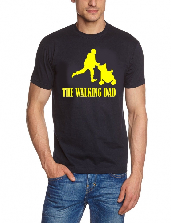 WALKING DAD T-Shirt div. Farben S M L XL 2XL 3XL 4XL 5XL