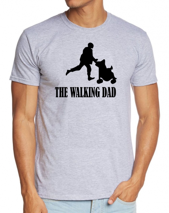 WALKING DAD T-Shirt div. Farben S M L XL 2XL 3XL 4XL 5XL