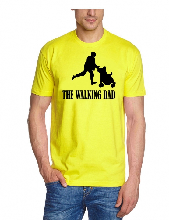 WALKING DAD T-Shirt div. Farben S M L XL 2XL 3XL 4XL 5XL