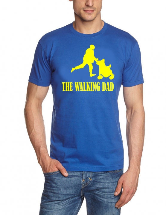 WALKING DAD T-Shirt div. Farben S M L XL 2XL 3XL 4XL 5XL