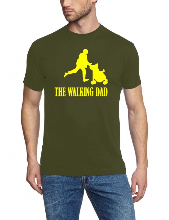 WALKING DAD T-Shirt div. Farben S M L XL 2XL 3XL 4XL 5XL