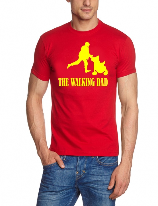 WALKING DAD T-Shirt div. Farben S M L XL 2XL 3XL 4XL 5XL