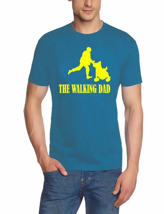 WALKING DAD T-Shirt div. Farben S M L XL 2XL 3XL 4XL 5XL