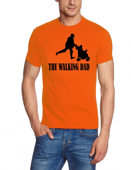 WALKING DAD T-Shirt div. Farben S M L XL 2XL 3XL 4XL 5XL