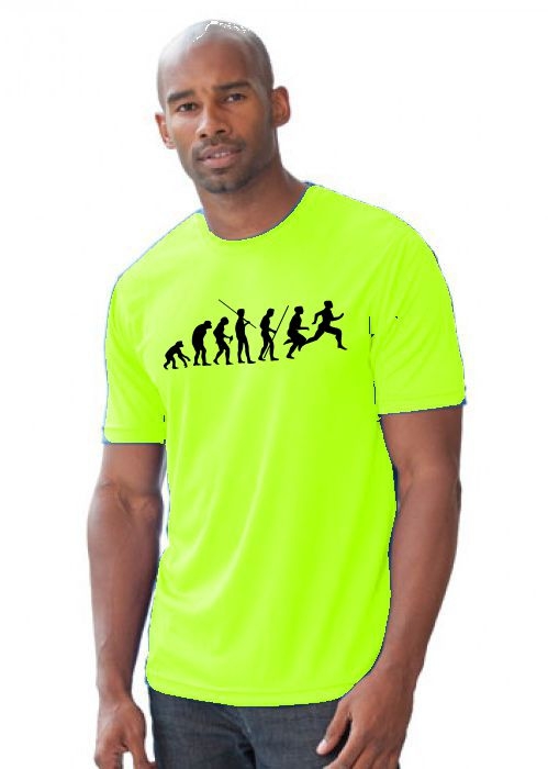 Evolution Running Laufshirt Funktionsshirt für den Sport, Herren