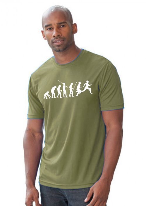 Evolution Running Laufshirt Funktionsshirt für den Sport, Herren