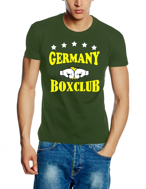 GERMANY BOXCLUB T-Shirt  S M L XL 2XL 3XL 4XL 5XL