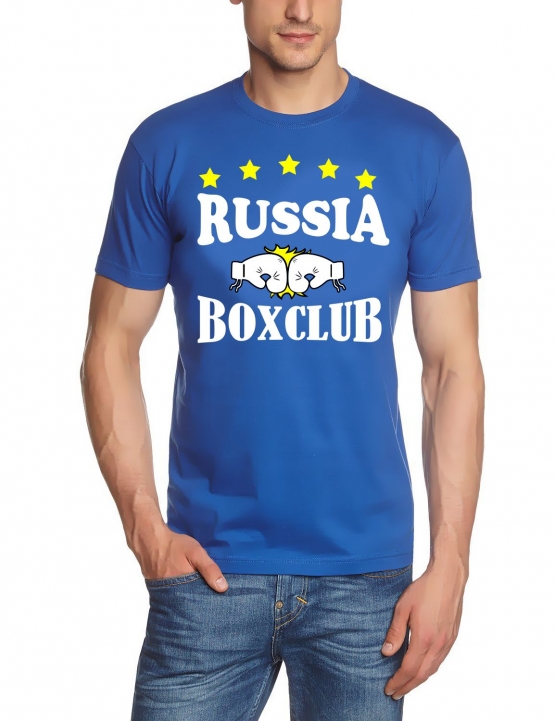 RUSSIA - RUSSLAND BOXCLUB T-Shirt  S M L XL 2XL 3XL 4XL 5XL