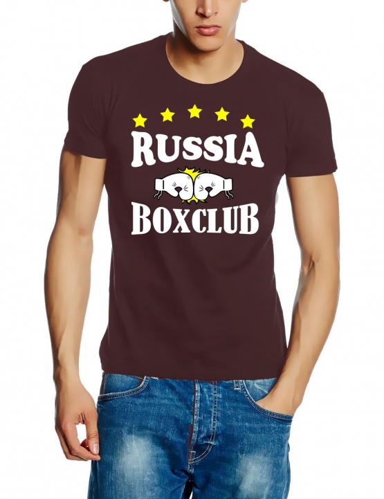 RUSSIA - RUSSLAND BOXCLUB T-Shirt  S M L XL 2XL 3XL 4XL 5XL