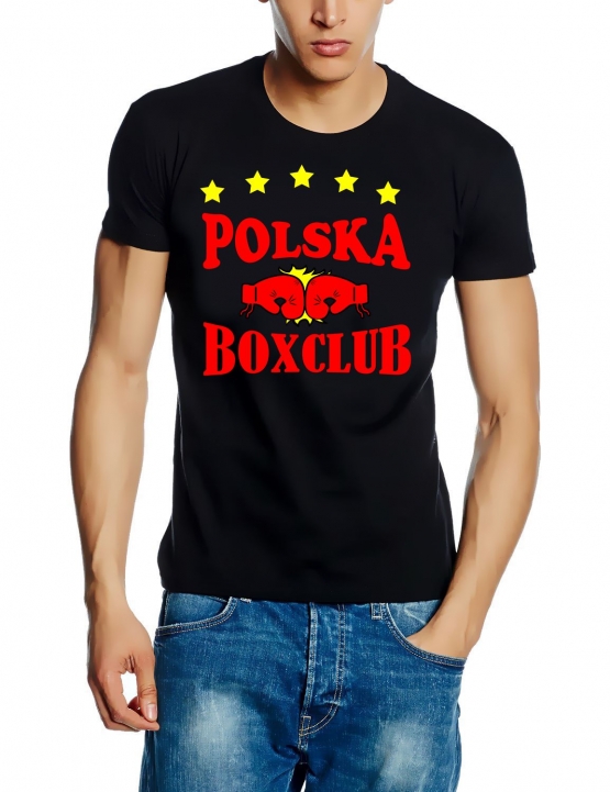 POLSKA POLEN BOXCLUB T-Shirt  S M L XL 2XL 3XL 4XL 5XL