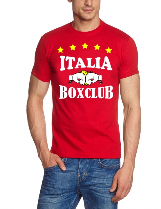 ITALIA BOXCLUB T-Shirt  S M L XL 2XL 3XL 4XL 5XL