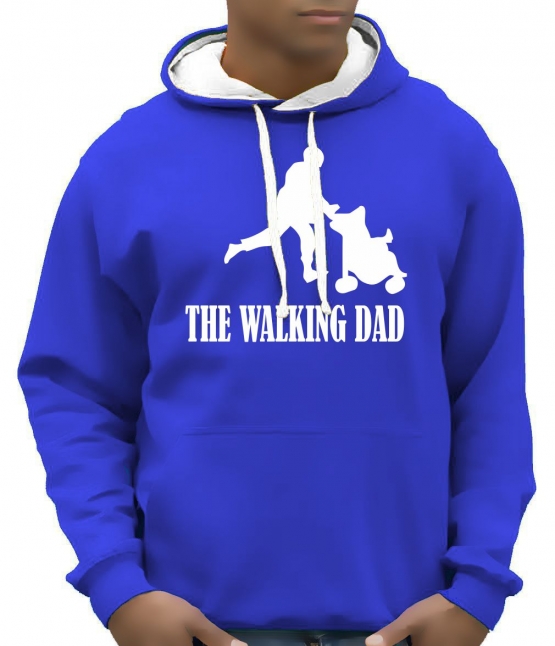 WALKING DAD Hoodie Sweatshirt mit Kapuze Hoodie Sweater S M L XL