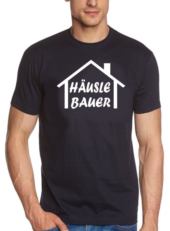 HÄUSLEBAUER - BAUHERR T-Shirt  S M L XL 2XL 3XL 4XL 5XL